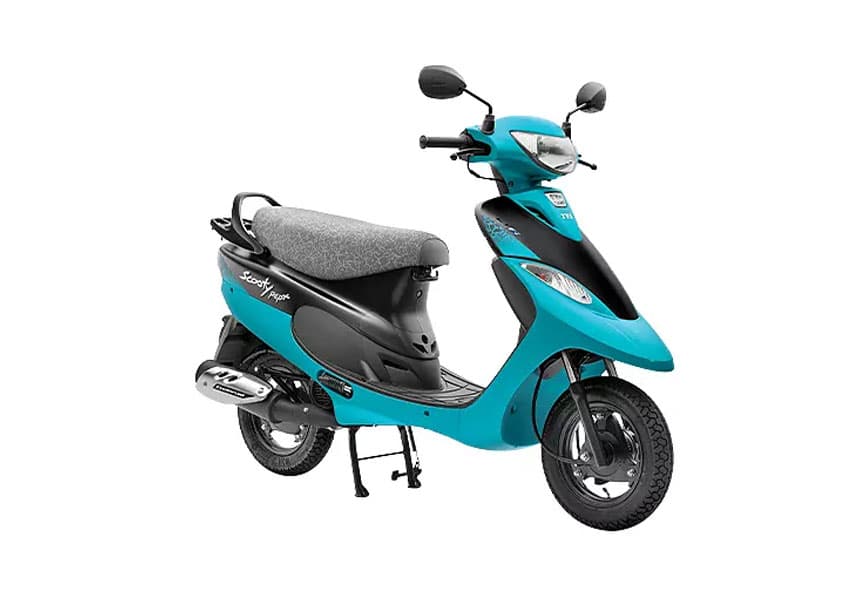 Tvs scooty on sale pep weight