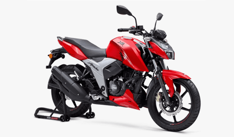 Rtr 160 deals 4v bs6 black