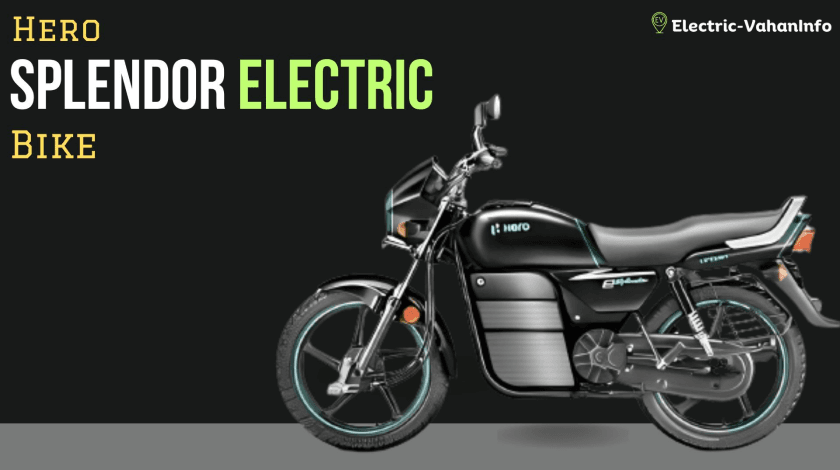 Hero splendor cheap electric bike