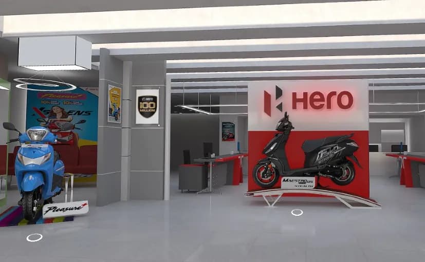 Hero showroom in online dwarka