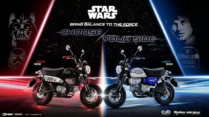 Honda unveils its Star Wars edition Honda Monkey at Bangkok Motor Show