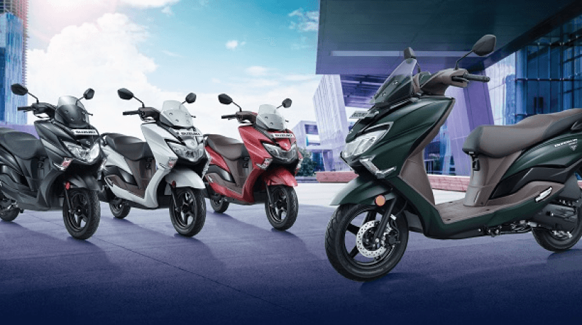 Suzuki burgman on online road price