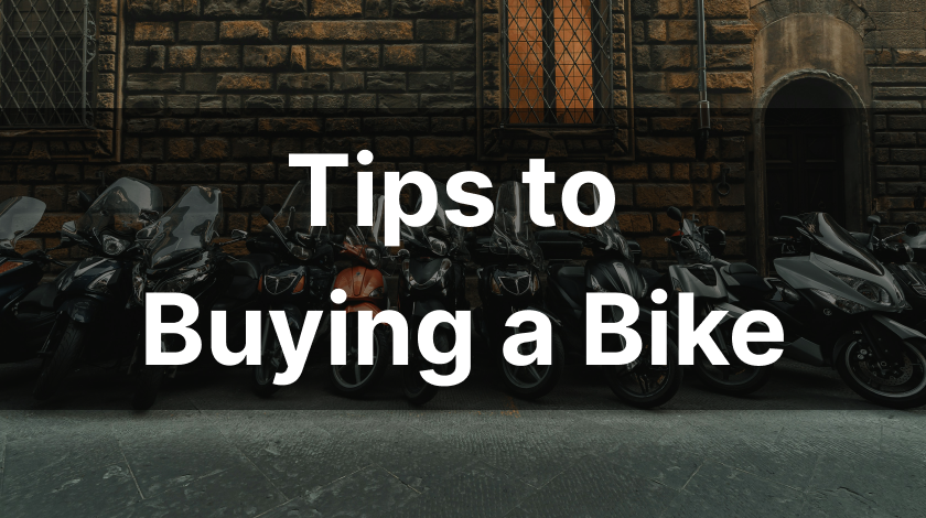 Tips to Buying a Bike 